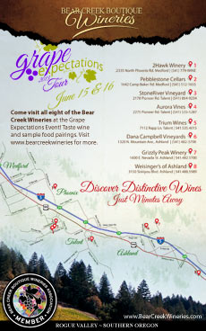 Click here for Bear Creek Boutique Wineries