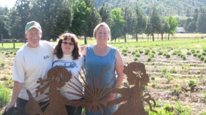The Loughgrans of Two Sisters Lavender Farm