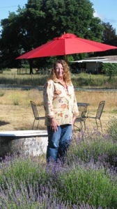 Deborah Thompson of Applegate Valley Lavender Farm
