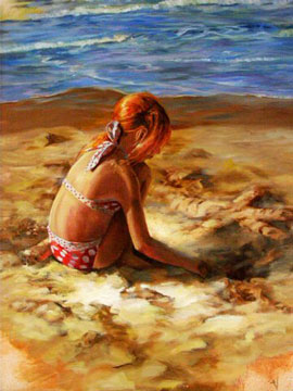 "Little Girl by the Sea" Veronica Thomas