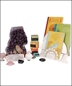 JOYFULL YOGA-Caring gifts from healing stones & crystals ($2.99 and up), to word cards that touch the heart ($6.95), journals that inspire ($5.95), body care ($3.99 & up), yoga props, clothing and more. 