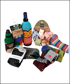 PICO'S-Find extensive Eco-friendly and Fair-Trade gifts like Freaker Bottle Covers ($9.95), recycled cotton and wool socks ($17-$25), finger puppet sets ($18) and hundreds more earth-friendly gifts.
