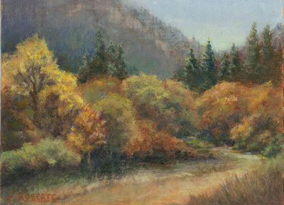 "Autumn in the Applegate" Oil  by Carolyn Roberts