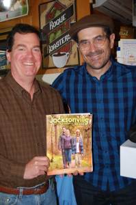 Jacksonville Review Publisher, Whitman Parker with actor Ty Burrell of ABC's Modern Family