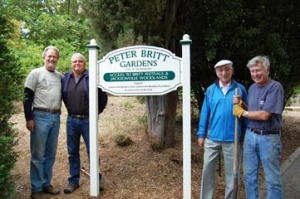 Jacksonville New Britt Garden Sign