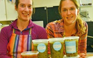 Kristen Lyon (l) and Gillian Gifford (r). Photo: Lea Worcester