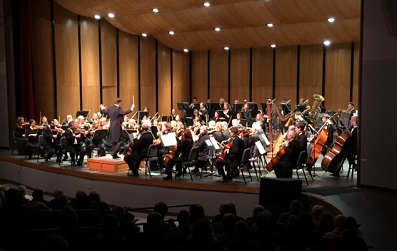 Rogue Valley Symphony, directed by Martin Majkut, performing Wagner’s "Overture to Die Meistersinger von Nürnberg" during Masterworks Series IV Concert, March 1, 2015 at Grants Pass Performing Arts Center, Grants Pass, OR.