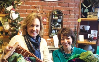 Travel Expert Anne McAlpin and Jo Parker of WillowCreek Gifts