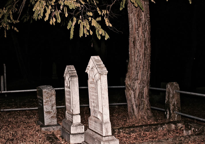 Historic Jacksonville Oregon Cemetery by Paula Block Erdmann