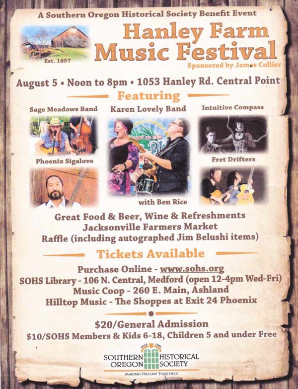 Music Festival is August 5 at the Farm - by Pam Sasseen - Jacksonville ...